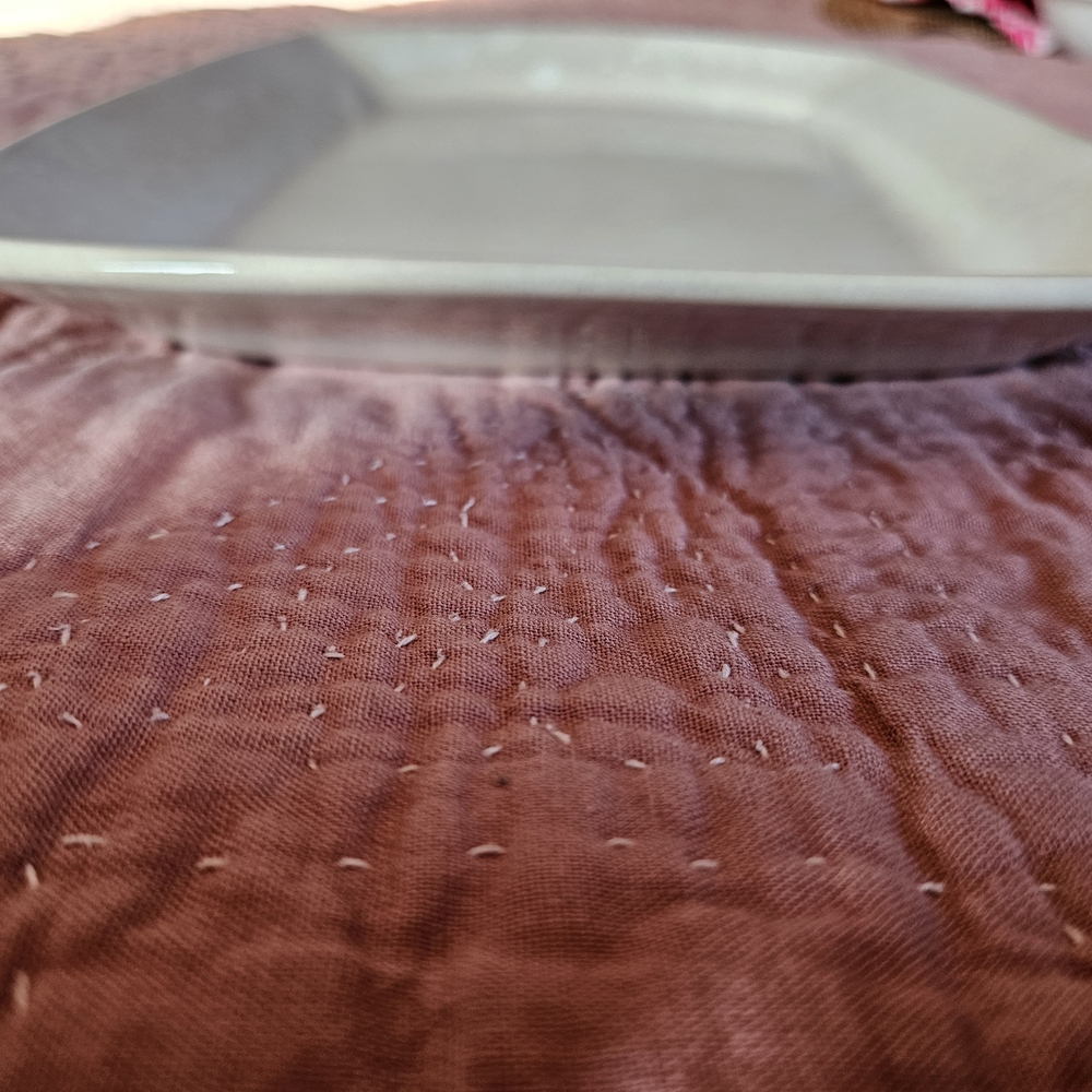 White Square Ceramic Plate